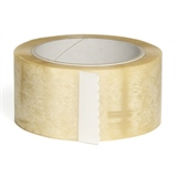 HILDE24 | PVC-Klebeband 50 mm x 66 lfm, mit Naturkautschuk-Kleber, transparent